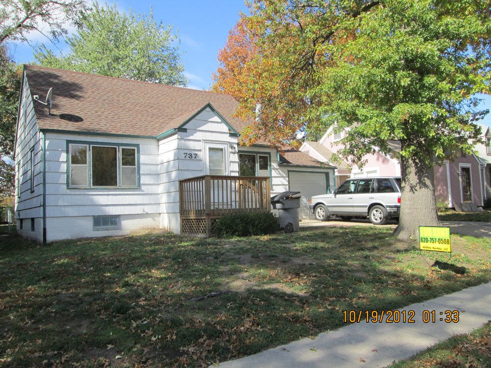 737 Garfield Street, Emporia, KS — 3 Bedroom, 1 Bath